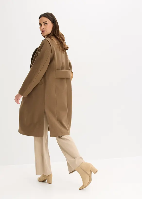 Fleecekappa med avtagbara ärmar, bonprix