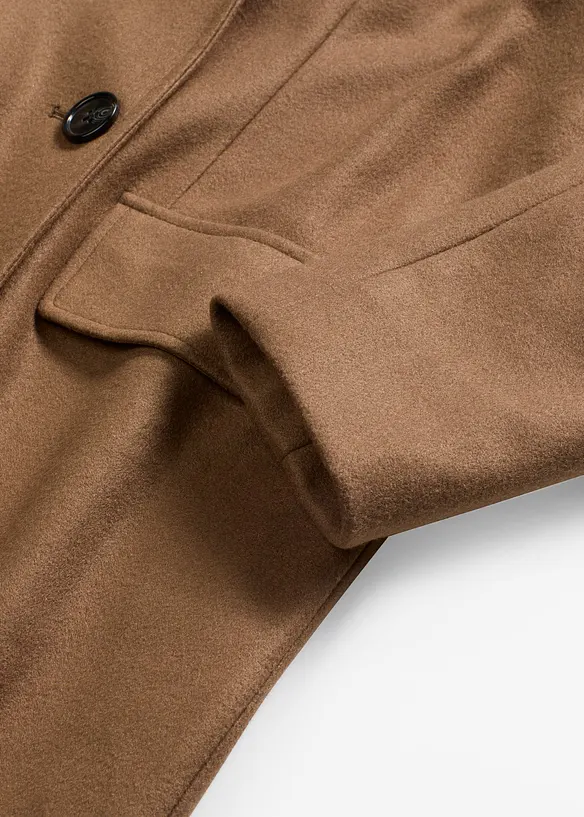 Fleecekappa med avtagbara ärmar, bonprix