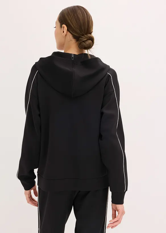 Snabbtorkande funktionströja med huva, bonprix