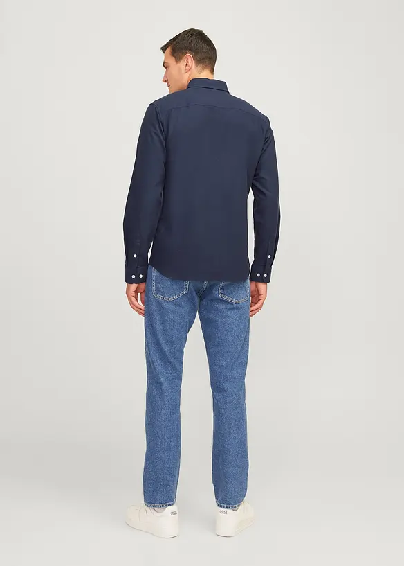 Långärmad skjorta från JJ REBEL, normal passform, J&J Rebel