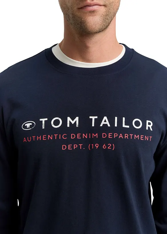 Långärmad T-shirt från Tom Tailor, Tom Tailor