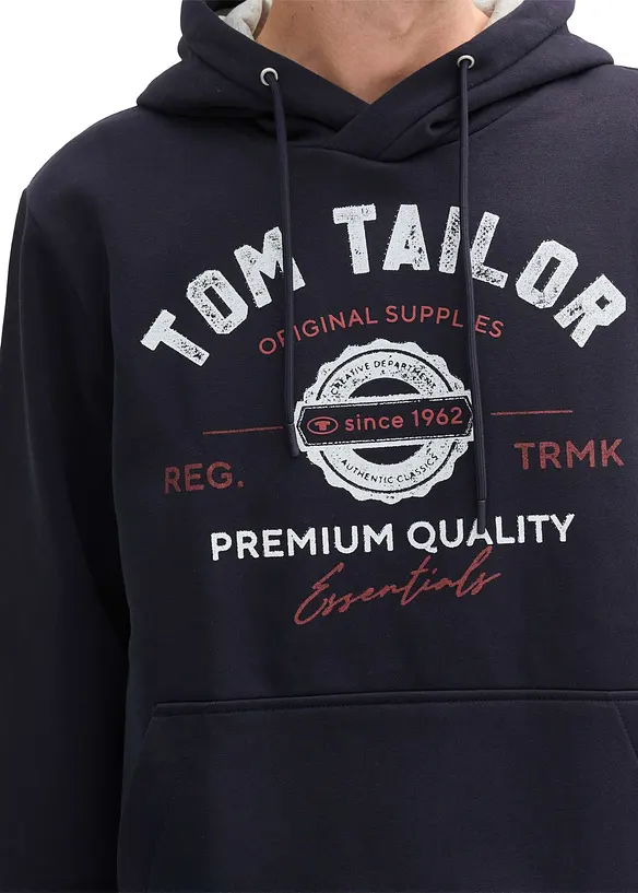Sweatshirt med huva från Tom Tailor, Tom Tailor
