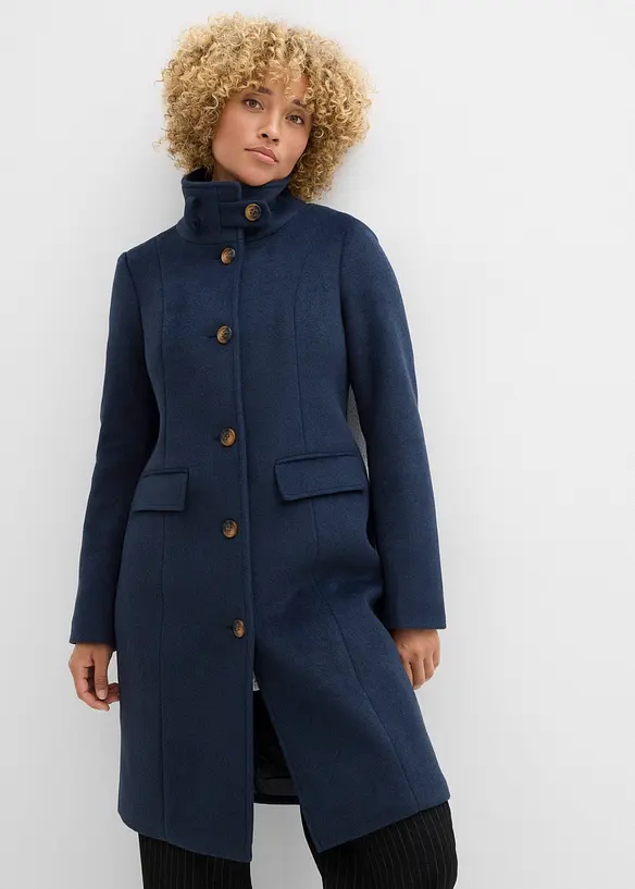 Vinterkappa med 2-i-1-look, bonprix