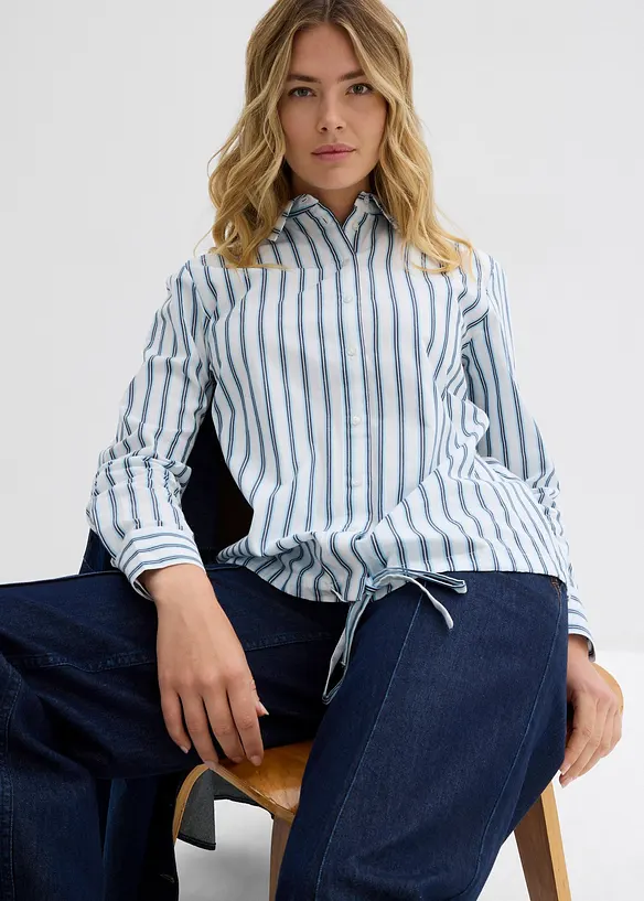 Oversizeblus i ren bomull, bonprix