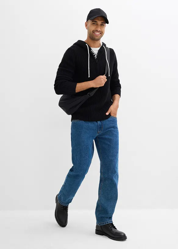 Tröja med luva, bonprix