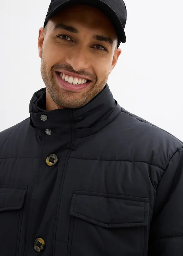 Parkas med avtagbar huva, bonprix
