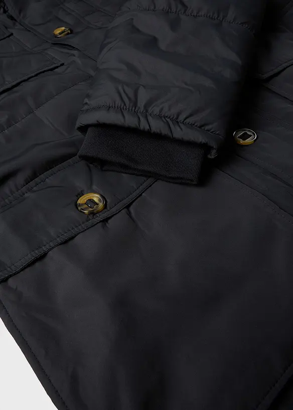Parkas med avtagbar huva, bonprix