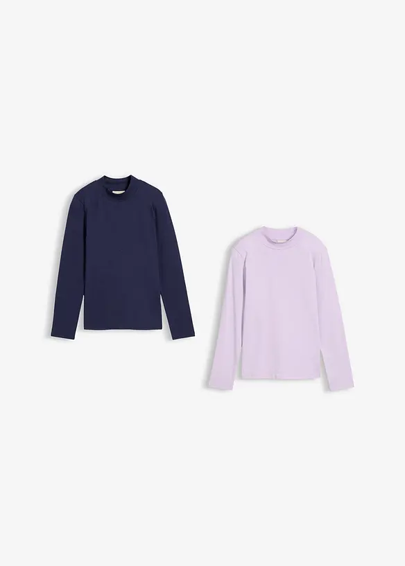Polotröja (2-pack), bonprix