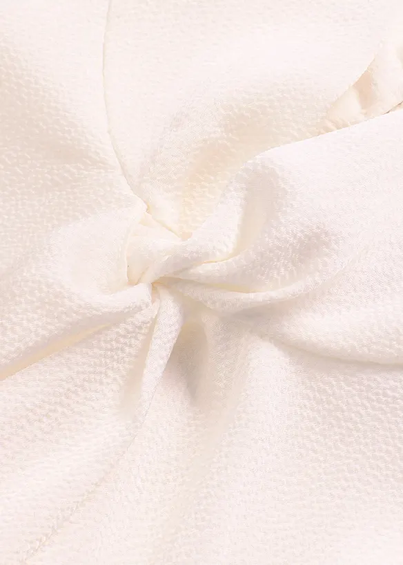 Blus av satin med mjukt fall, bonprix