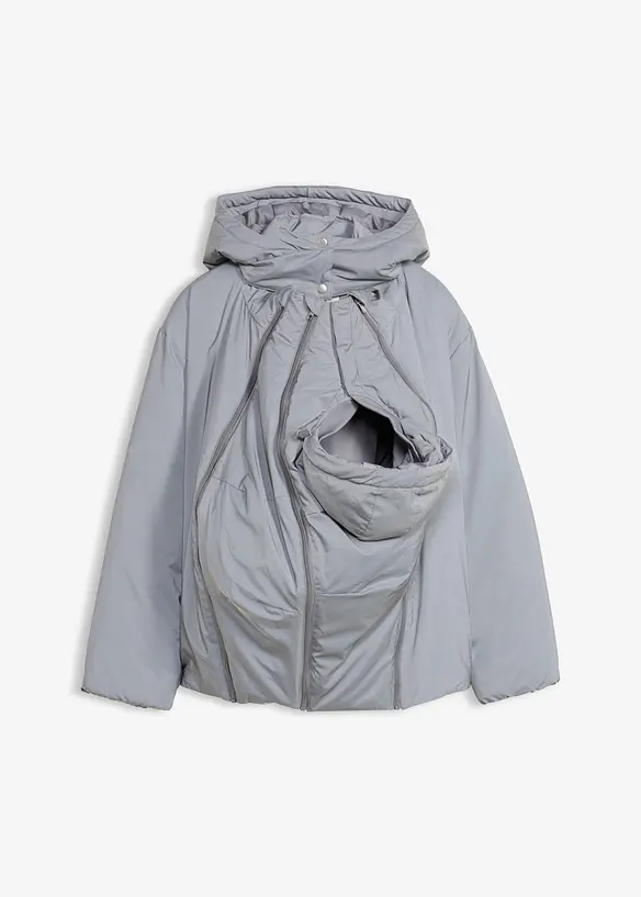 Mammajacka med reflexer och babyficka, bonprix