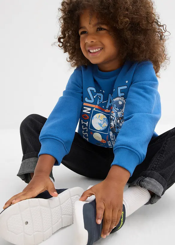 Sweatshirt i mjuk bomullsmix, bonprix