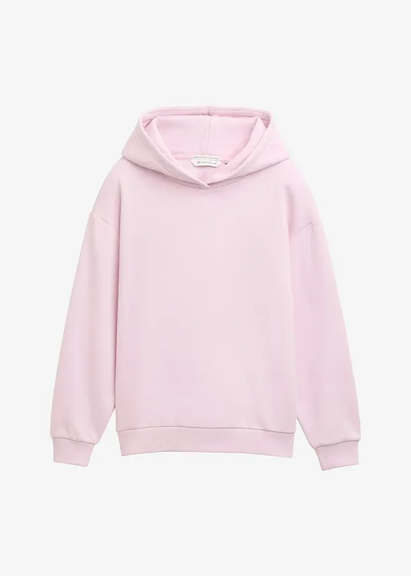 Sweatshirt med luva och tryck på ryggen från Tom Tailor, Tom Tailor