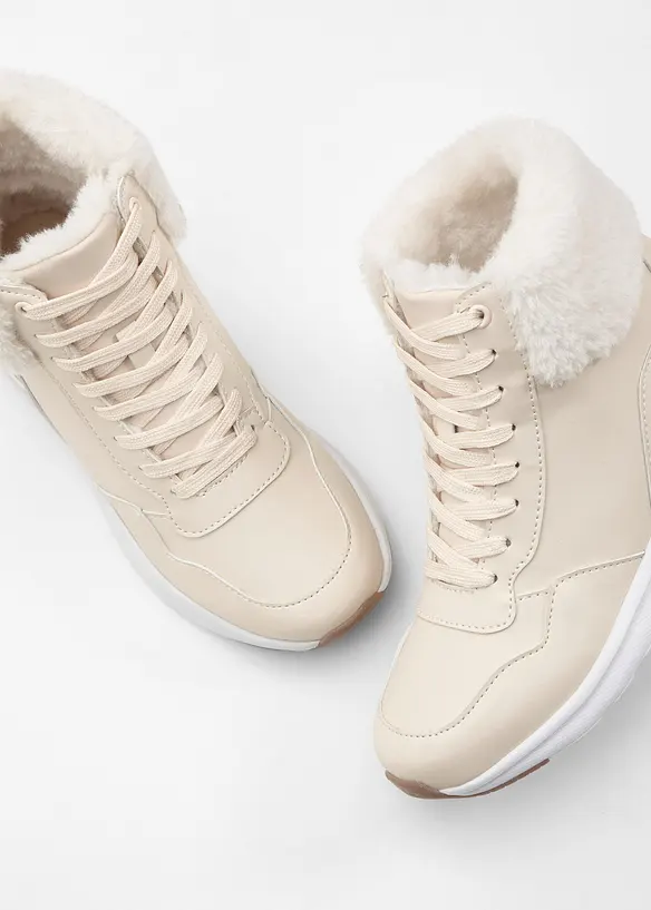 Sneakers med höga skaft, bonprix