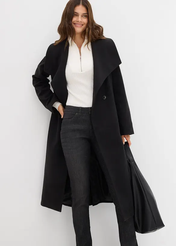 Straight Jeans Mid Waist, Stretch, bonprix