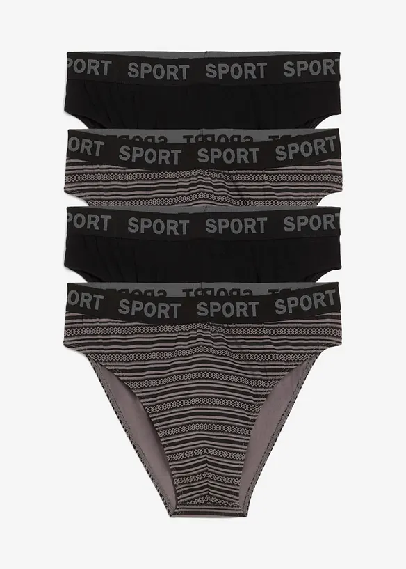 Kalsong med mjuk bomull (4-pack), bonprix