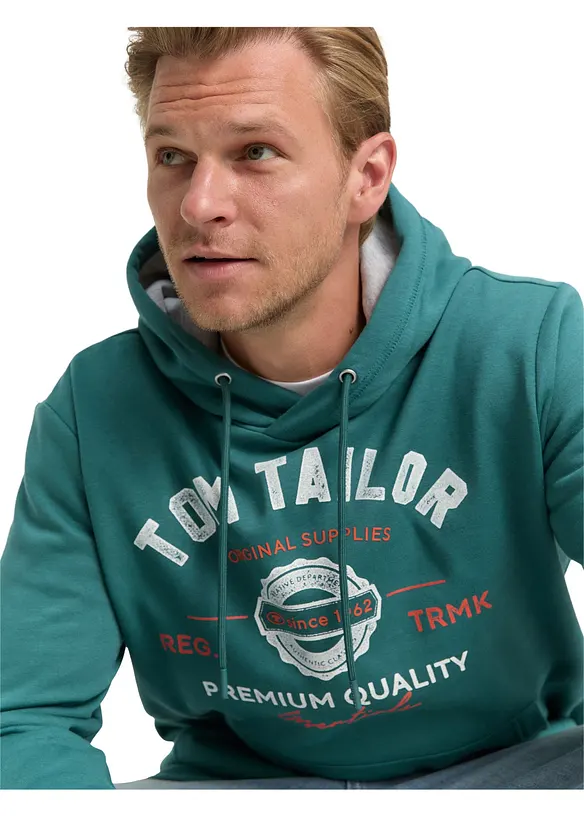 Sweatshirt med huva från Tom Tailor, Tom Tailor