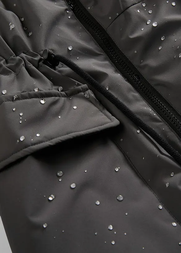 Mammajacka med mysigt foder och bebisficka, bonprix