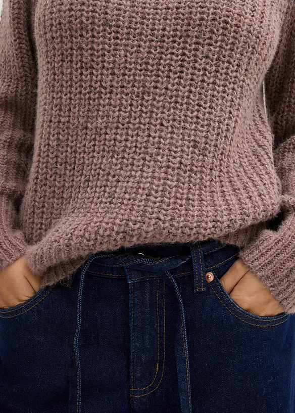 Grovstickad tröja, bonprix