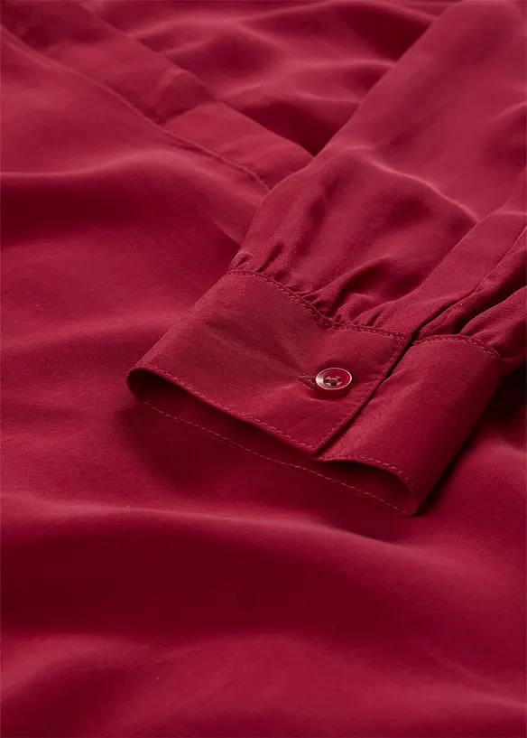 Blus med sidenandel, bonprix