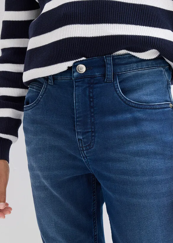 Joggerjeans i Slim Fit med Straight ben, bonprix