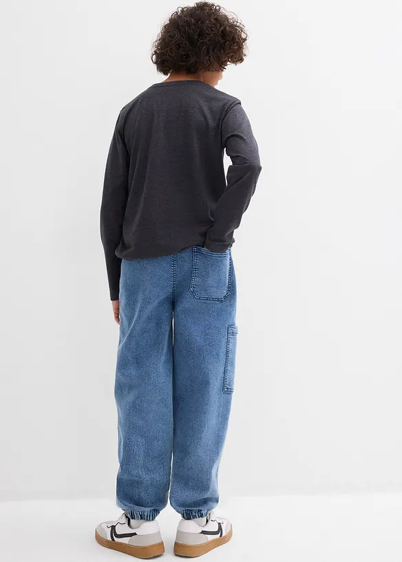 Cargojeans med stretch, Loose Fit, bonprix