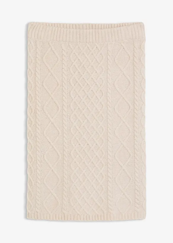 Stickad kjol, bonprix