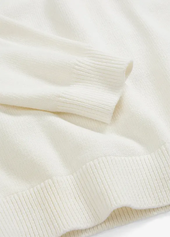 Oversizetröja av ren bomull, bonprix