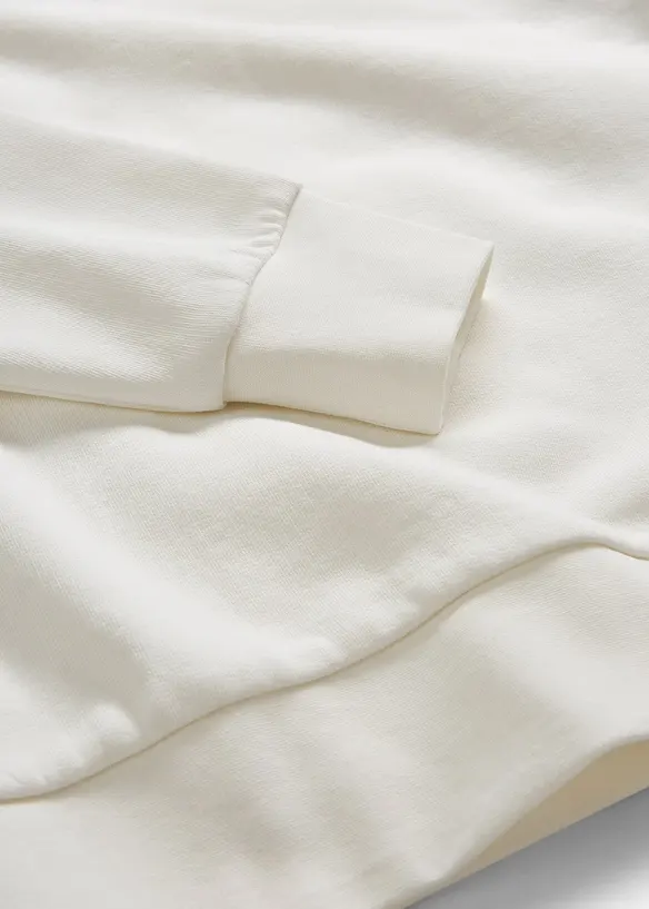 Oversizesweatshirt i ekologisk bomull, bonprix