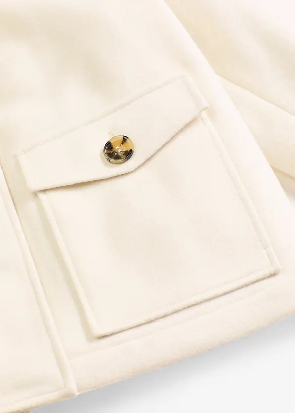 Vinterjacka i ullig stil, bonprix