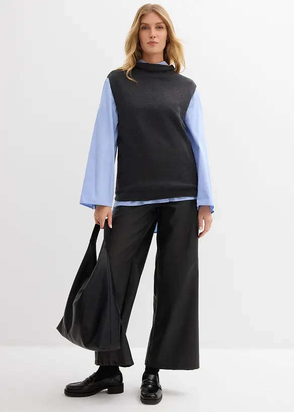 Slipover av ren bomull, bonprix