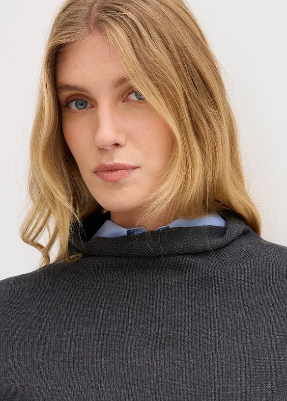 Slipover av ren bomull, bonprix