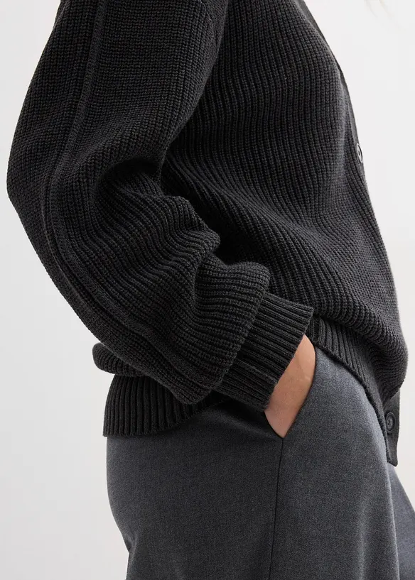 Cardigan av bomull, bonprix