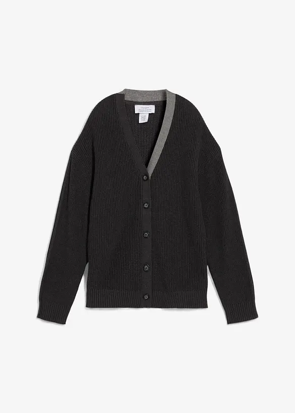 Cardigan av bomull, bonprix