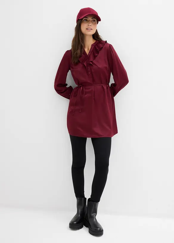 Mammablus av mjuk satin, bonprix