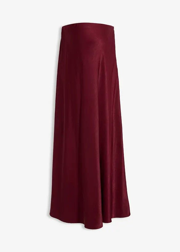 Mammakjol av satin, bonprix