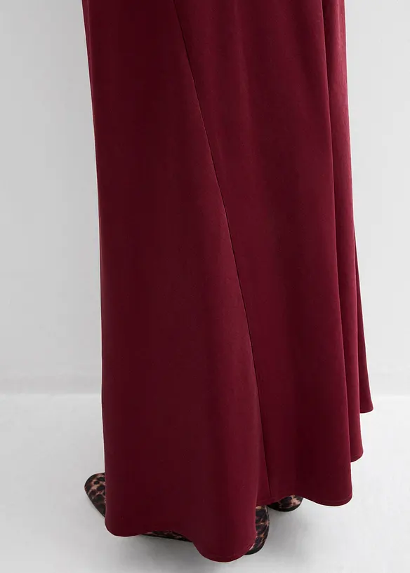 Mammakjol av satin, bonprix