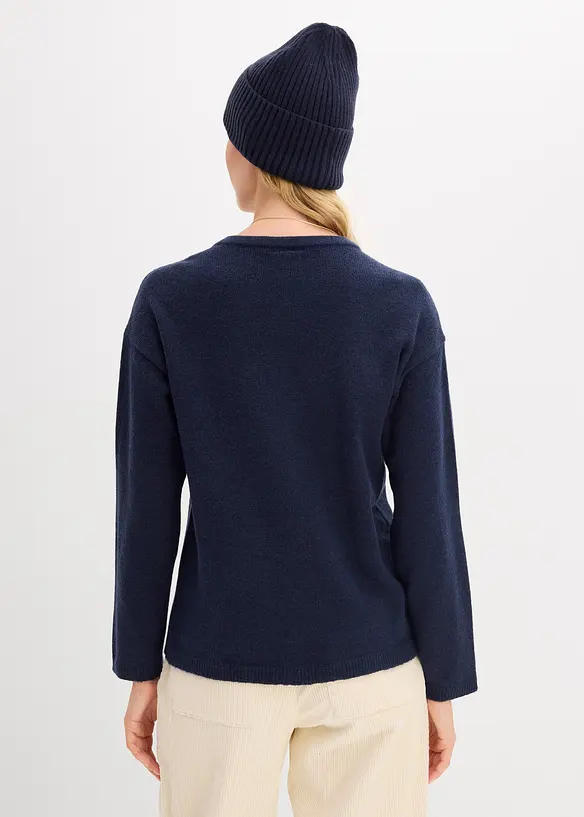 Finstickad cardigan, bonprix