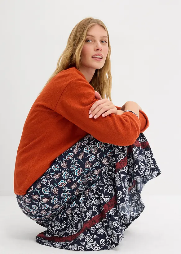 Finstickad cardigan, bonprix