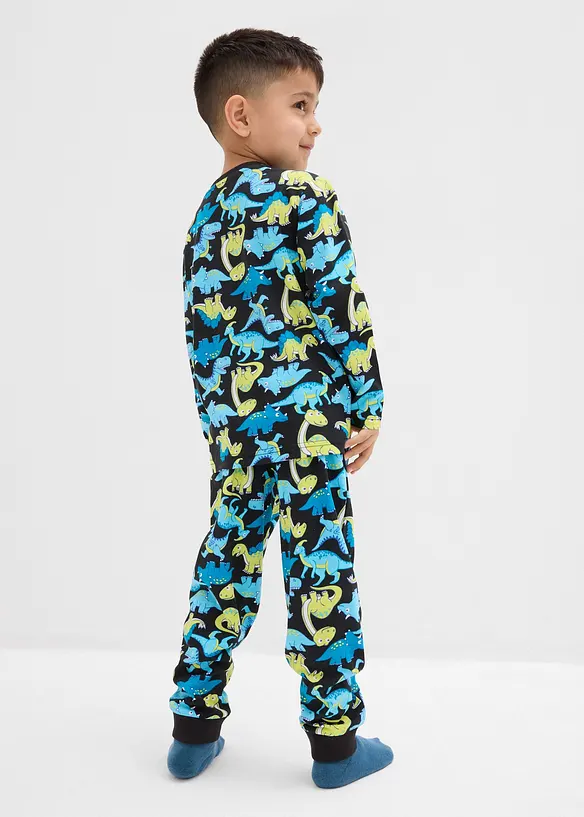 Pyjamas av ekologisk bomull, bonprix
