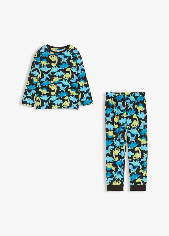 Pyjamas av ekologisk bomull, bonprix