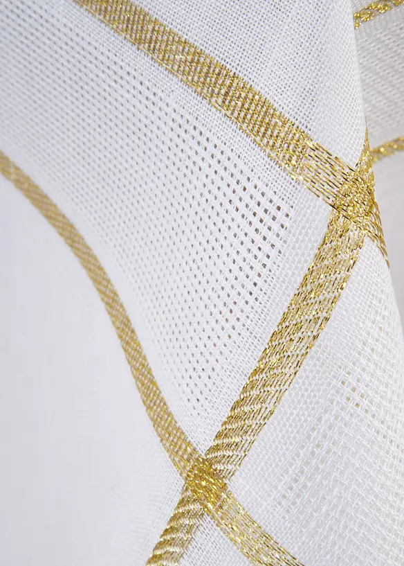 Bordsduk i glansig jacquard, bonprix