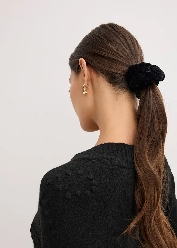 Hålmönstrad cardigan, bonprix