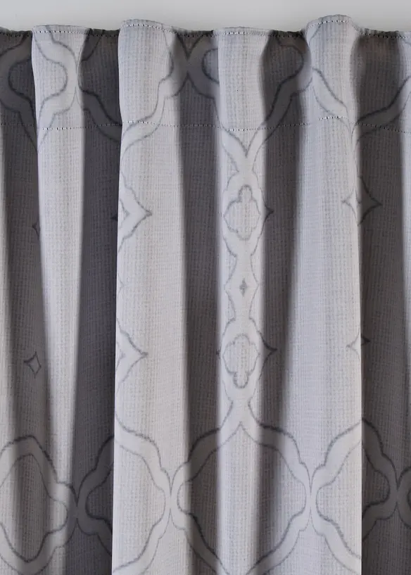 Mörkläggande gardinlängd med återvunnen polyester (1-pack), bonprix