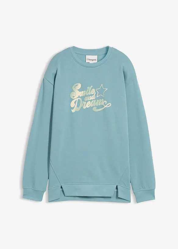 Oversizesweatshirt av ekologisk bomull, bonprix