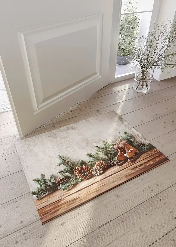 Dörrmatta med julfint motiv, bonprix