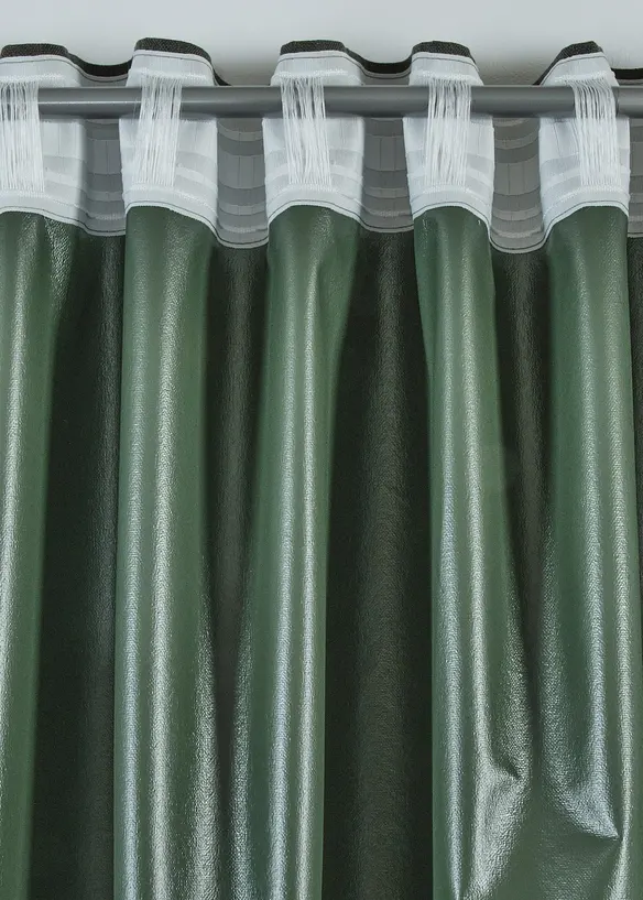 M&ouml;rkl&auml;ggande gardinl&auml;ngd med foder, &auml;ven extra l&aring;ng (1-pack), bonprix