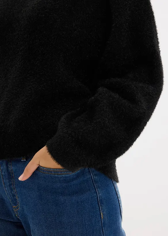 Finstickad tröja, bonprix