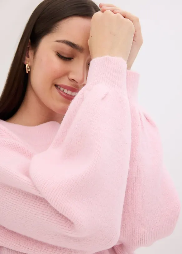 Tröja med ballongärmar, bonprix