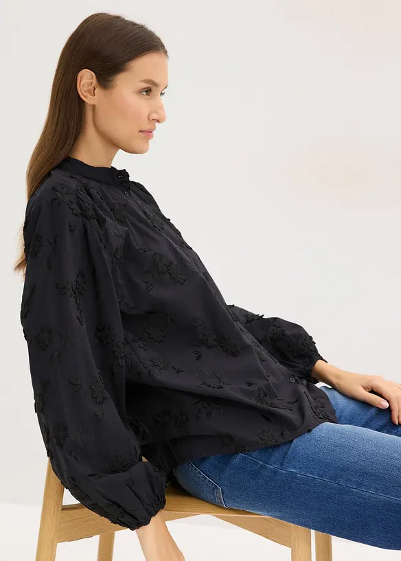 Blustunika i ren bomull, bonprix