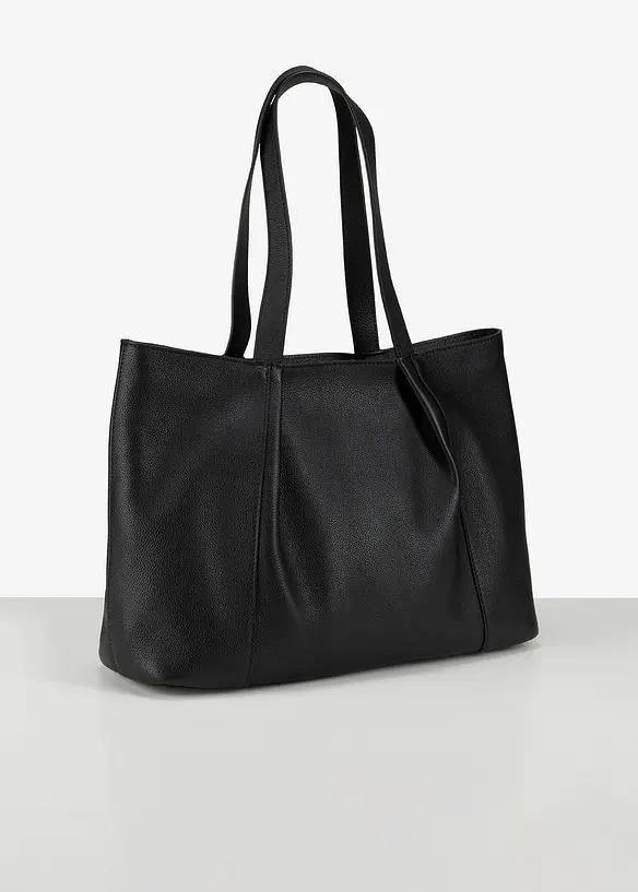 Shoppingväska i skinn, bonprix